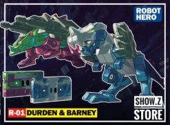 [Coming Soon] Robot Hero R-01 Durden & Barney Tape Cassette (Compatible With MP13 Soundwave) -model store 9458a6414c