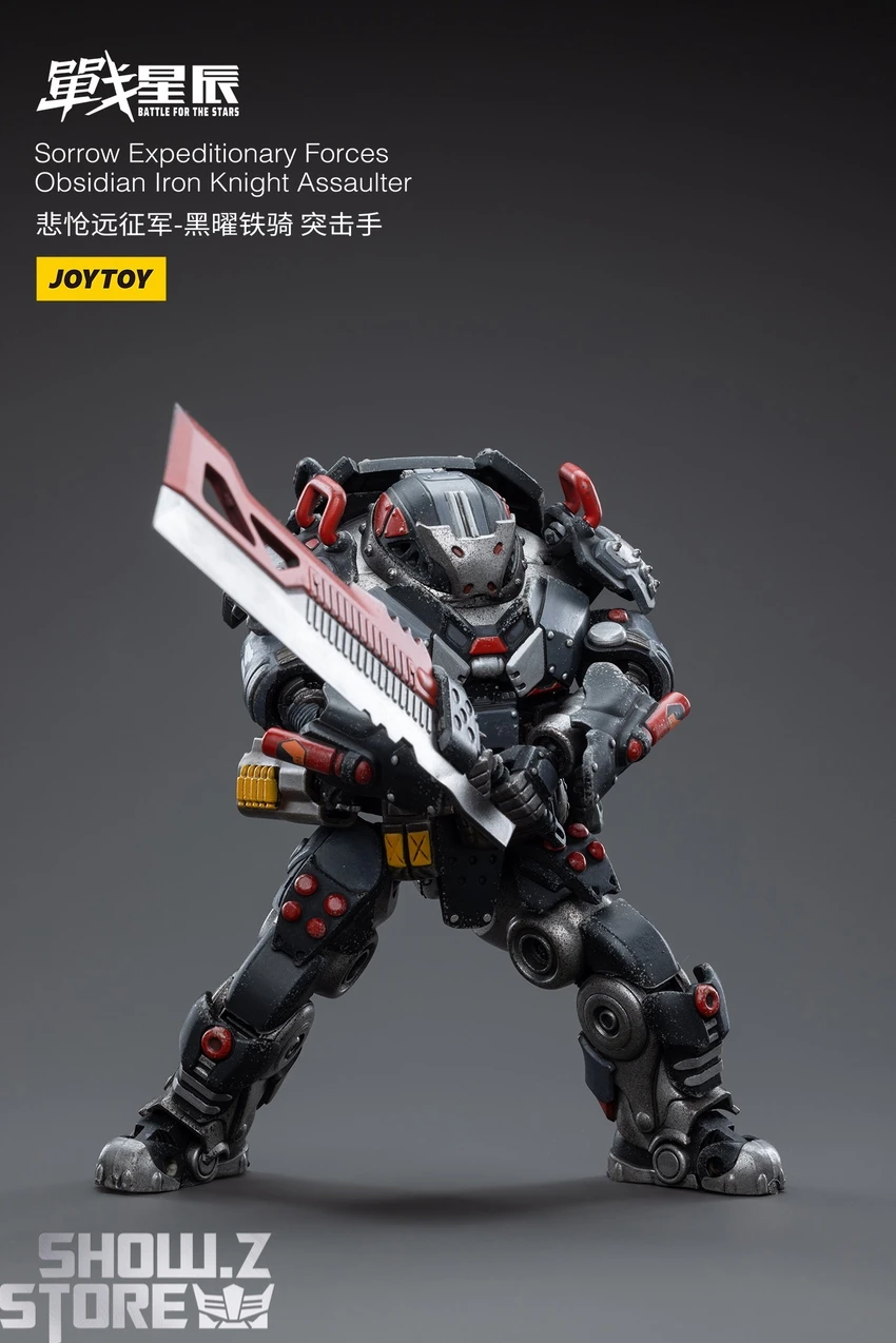 JoyToy Source 1/18 Sorrow Expeditionary Forces Obsidian Iron Knight Assaulter 5 JoyToy Source 1/18 Sorrow Expeditionary Forces Obsidian Iron Knight Assaulter - Image 3