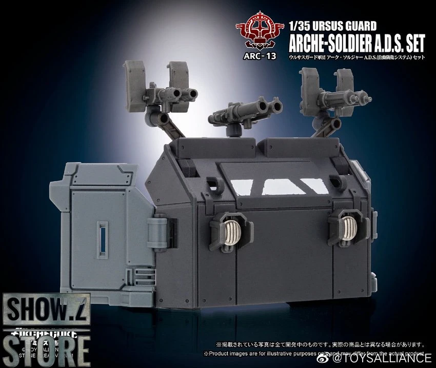 Toys Alliance ARC-13 Ursus Guard Arche-Soldier A.D.S. Set 12 Toys Alliance ARC-13 Ursus Guard Arche-Soldier A.D.S. Set - Image 10