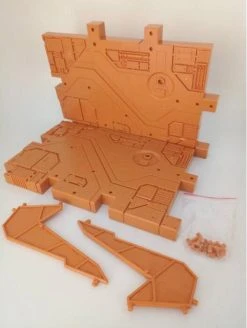Zeta Toys Zeta-EX Display Base (Orange & Black) -model store 956cabcf69
