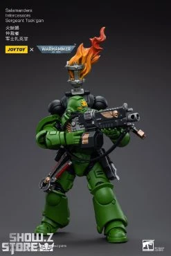 JoyToy Source 1/18 Warhammer 40K Salamanders Intercessors Sergeant Tsek'gan -model store 9574f39da8