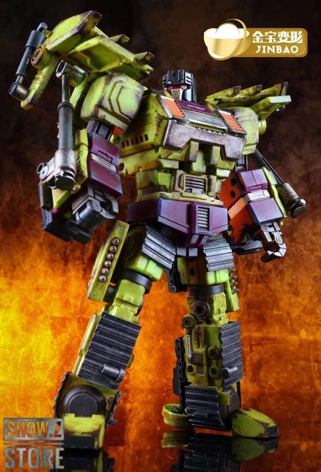 Jinbao Oversized Devastator Battle Damaged Version Full Set Of 6 Gravity Builder 7 Jinbao Oversized Devastator Battle Damaged Version Full Set Of 6 Gravity Builder - Image 5