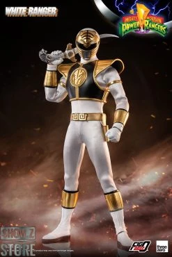 Threezero Studio 1/6 Mighty Morphin Power Rangers White Ranger -model store 9738eafda7
