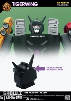 MHZ Toys MINI-07 Tigerwing Menasor Combiner Set Of 5 Oversized Version 24 MHZ Toys MINI-07 Tigerwing Menasor Combiner Set Of 5 Oversized Version -model store 9783581591