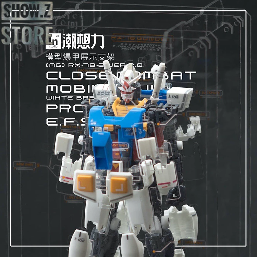 Inforce MG02 MG 1/100 RX-78-2 GUNDAM Ver.2.0 Internal Structure Showcase Display 9 Inforce MG02 MG 1/100 RX-78-2 GUNDAM Ver.2.0 Internal Structure Showcase Display - Image 7
