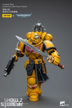 JoyToy Source 1/18 Warhammer 40K Imperial Fists Lieutenant W/ Power Sword 12 JoyToy Source 1/18 Warhammer 40K Imperial Fists Lieutenant W/ Power Sword -model store 986ba748fe