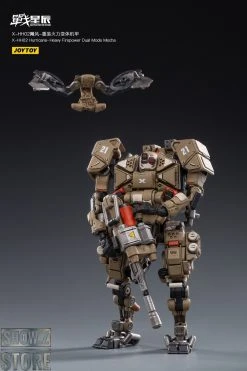 JoyToy Source 1/18 X-HH02 Hurricane Heavy Firepower Dual Mode Mecha Sand Version -model store 98bdb1e378