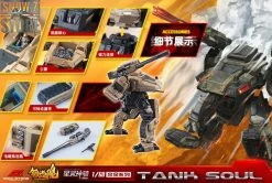 Forging Soul & Mechanic Toys 1/60 AGS-07 Tank Soul Desert Version -model store 995d1419ed