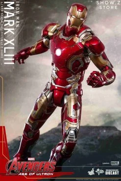 Hot Toys HT 1/6 Iron Man Mark XLIII MK43 MMS278D09 Avengers: Age Of Ultron Collectible Figure -model store 997a91d968