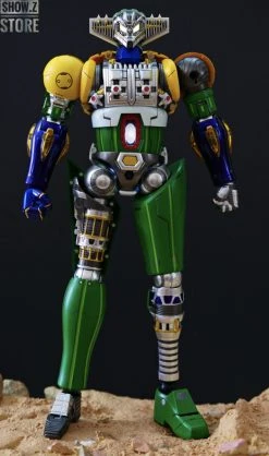 King Arts Diecast Scene Series DFS075 Steel Jeeg Battle Damaged Version -model store 9a2be6586d