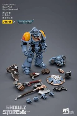 JoyToy Source 1/18 Warhammer 40K Space Wolves Claw Pack Sigyrr Stoneshield 35 JoyToy Source 1/18 Warhammer 40K Space Wolves Claw Pack Sigyrr Stoneshield -model store 9a313ff4fc