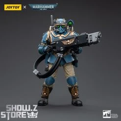 JoyToy Source 1/18 Warhammer 40K Astra Militarum Tempestus Scions Squad 55th Kappic Eagles Hot-Shot Volley Gunner -model store 9a5934b688