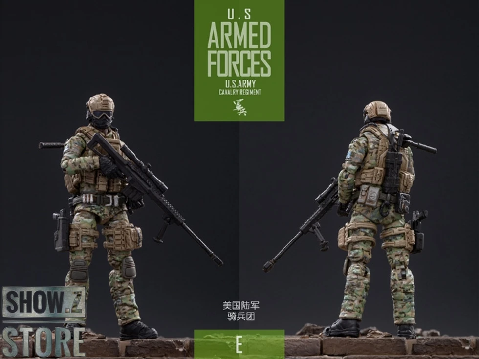 JoyToy Source 1/18 U.S. Army Cavalry Regiment Set Of 5 14 JoyToy Source 1/18 U.S. Army Cavalry Regiment Set Of 5 - Image 12