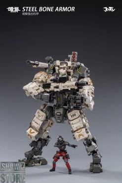 JoyToy Source 1/24 Steel Bone W/ Pilot 2nd White Version -model store 9af8b7ff55