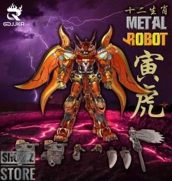GDJJKR Metal Robot The Chinese Zodiac Yin Tiger -model store 9b618c7af4