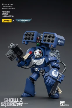JoyToy Source 1/18 Warhammer 40K Ultramarines Terminators Brother Andrus -model store 9bcbb84b27