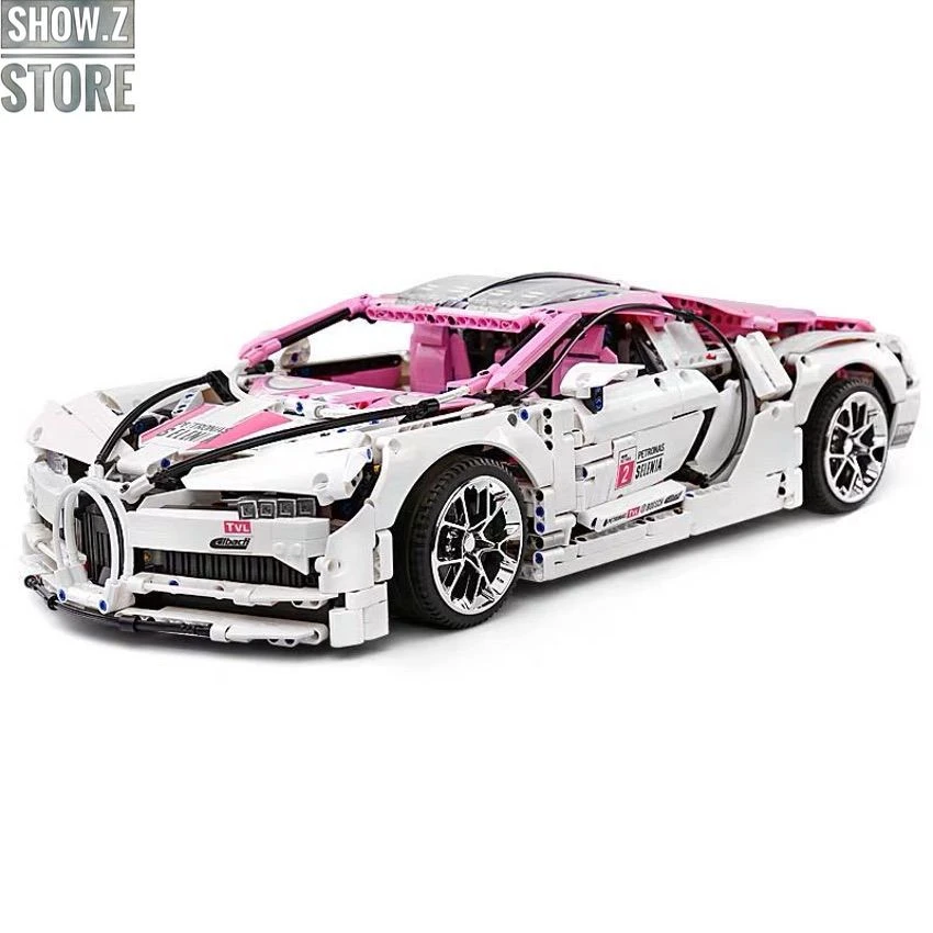 Lin07 Block 007 1/10 Bugatti Chiron Pink Version 4 Lin07 Block 007 1/10 Bugatti Chiron Pink Version - Image 2