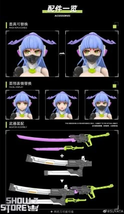 Suyata 1/12 The Hunter's Poem Mecha Girl Yukihime Model Kit -model store 9cc3b4a925