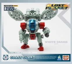 MechFansToys Lost Planet Coast Guard CG01 White Shark & CG02 Red Dragon 16 MechFansToys Lost Planet Coast Guard CG01 White Shark & CG02 Red Dragon -model store 9cd817ac71