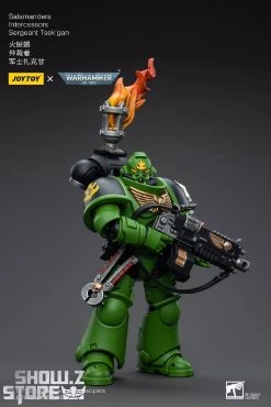 JoyToy Source 1/18 Warhammer 40K Salamanders Intercessors Sergeant Tsek'gan -model store 9d2144e19c