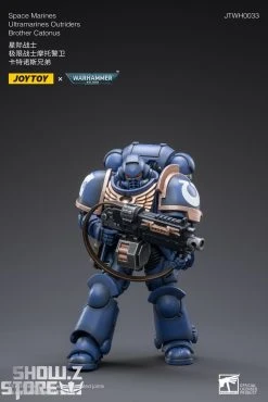 JoyToy Source 1/18 Warhammer 40K Space Marines Ultramarines Outriders Brother Catonus -model store 9d7e7d9dd5