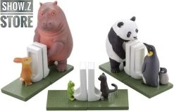 Kaiyodo MiniQ Sato Kunio's Animal Bathroom In Groups 2 Set Of 8 -model store 9e8f13779e