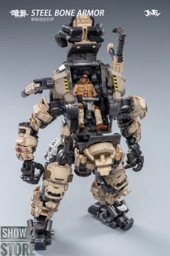 JoyToy Dark Source 1/25 Steel Bone Armour Desert Brown Color W/ Pilot -model store 9f6b81f4c5