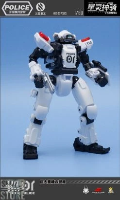 MechFansToys & Mechanic Toys AGS-05 Stellar Knights Police -model store a0494bae07