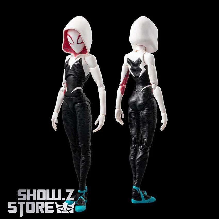Sentinel Toys SV-ACTION Spider-Man: Into The Spider-Verse Spider-Gwen & Spider-Ham 4 Sentinel Toys SV-ACTION Spider-Man: Into The Spider-Verse Spider-Gwen & Spider-Ham - Image 2