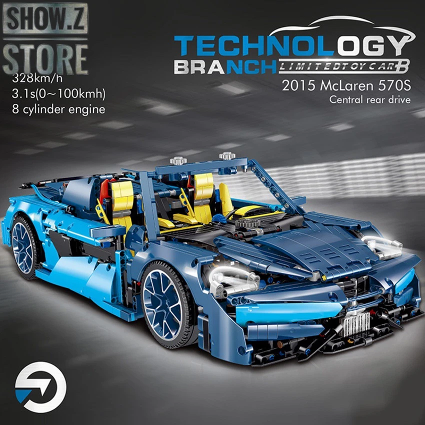 Lepin/Lin07 16029 McLaren 570S Bugatti 42083 B-Model 3 Lepin/Lin07 16029 McLaren 570S Bugatti 42083 B-Model