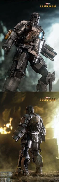 ZT Toys Marvel Licensed 1/10 Iron Man Mark 1 W/ LED -model store a29bd8fd83