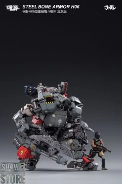 JoyToy Source 1/25 H06 Steel Bone Armour Grey Color /w Pilot -model store a31a1bf11f