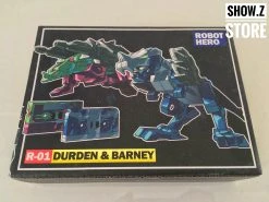 [Coming Soon] Robot Hero R-01 Durden & Barney Tape Cassette (Compatible With MP13 Soundwave) -model store a335362f41