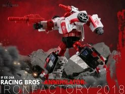 IronFactory EX-26A Racing Bros Annihilator Red Alert 25 IronFactory EX-26A Racing Bros Annihilator Red Alert -model store a38eccf897