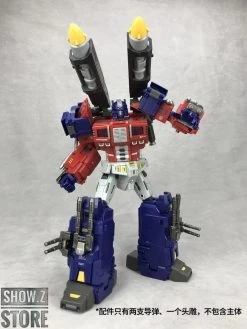 VISUAL Head Sculpt & Missiles Upgrade Kit For TFC STC-01A Supreme Tactical Commander Original Version -model store a3c3b41462