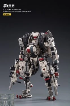 JoyToy Source 1/18 X-HLA01 Hurricane Light Assault Dual Mode Mecha White -model store a3ed5f0926