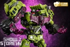 Jinbao DF03 Builder.D Devastator Green Version Set Of 6 Oversized Version -model store a48aa5072b
