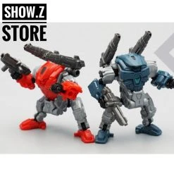 MechFansToys MFT Lost Planet Powered-suit DA02 Red & DA03 Blue Diaclone