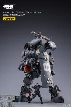 JoyToy Dark Source 1/24 Iron Wrecker 03 Urban Warfare Mecha W/ Pilot -model store a55a32c084