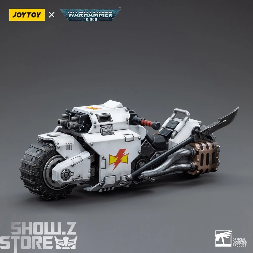 JoyToy Source 1/18 Warhammer 40K White Scars Raider-pattern Combat Bike 3 JoyToy Source 1/18 Warhammer 40K White Scars Raider-pattern Combat Bike