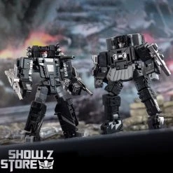 Dr.Wu Sword Dancer Slamdance DW-E07B Traveler Plane Raindance & DW-E08B Patriot Tank Grandslam Set Of 2 Black Version