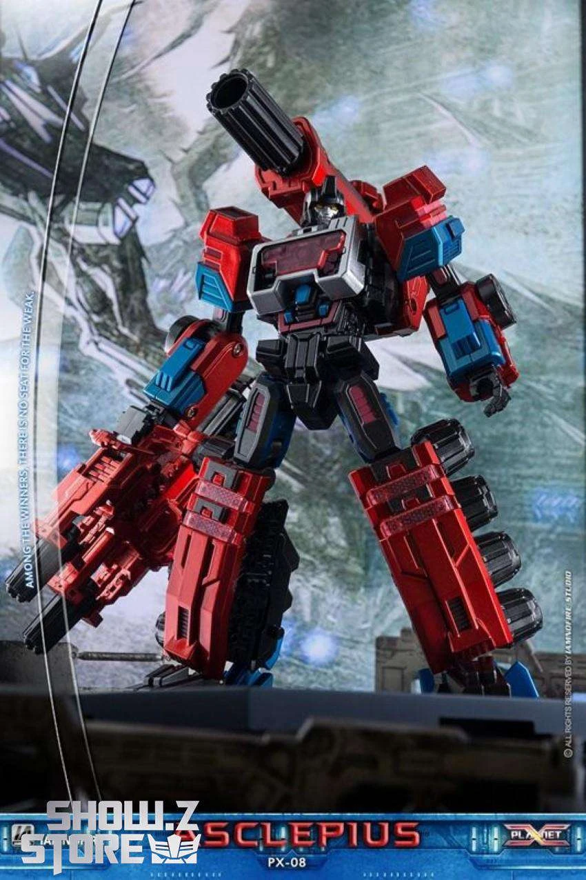 Planet X PX-08 Asclepius Perceptor Metallic Red Version 11 Planet X PX-08 Asclepius Perceptor Metallic Red Version - Image 9