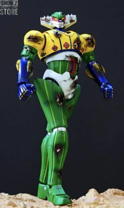 King Arts Diecast Scene Series DFS075 Steel Jeeg Battle Damaged Version -model store a7ec018126