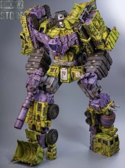 [Express Shipping] ToyWorld TW-C07G Constructor Devastator Old Green Battle Damage Version Set Of 6 -model store a817ff2c44