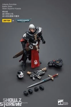 JoyToy Source 1/18 Warhammer 40K Adepta Sororitas Battle Sister Sister Superior Kassia -model store a8a00b4b22