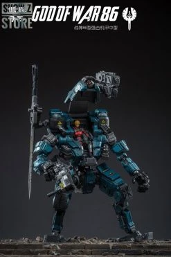 JoyToy Source Acid Rain 1/25 God Of War 86 Medium-Sized Mecha Figure Set Blue Version -model store a8b096f5d8