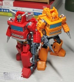 Magic Square MS-B01A Architect Inferno & MS-B02A Fire Extinguisher Grapple Metallic Color Version Set Of 2 -model store a91b704b2b