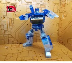 THF Toy House Factory Soundwave MP-13 Clear Version (/w Laserbeak + Buzzsaw) -model store aa1cb43dcd