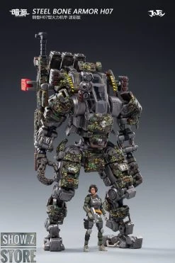 JoyToy Source 1/25 H07 Steel Bone Attack Mecha Jungle Camouflage W/ Pilot 22 JoyToy Source 1/25 H07 Steel Bone Attack Mecha Jungle Camouflage W/ Pilot -model store aad6568bf3