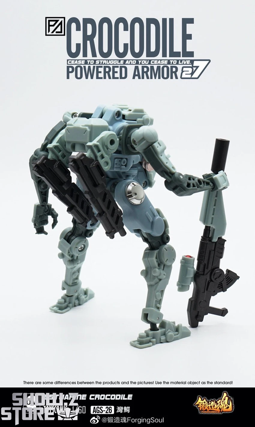 Forging Soul 1/60 AGS-27 Powered Armor Series Estuarine Crocodile 20 Forging Soul 1/60 AGS-27 Powered Armor Series Estuarine Crocodile - Image 18